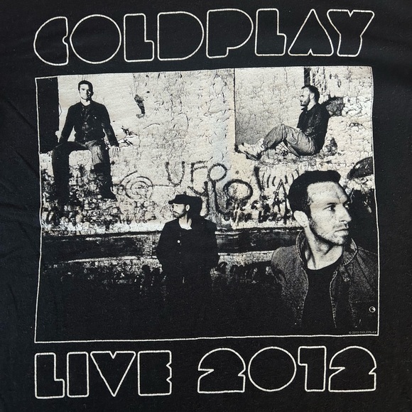 Coldplay Tee - Picture 3 of 4